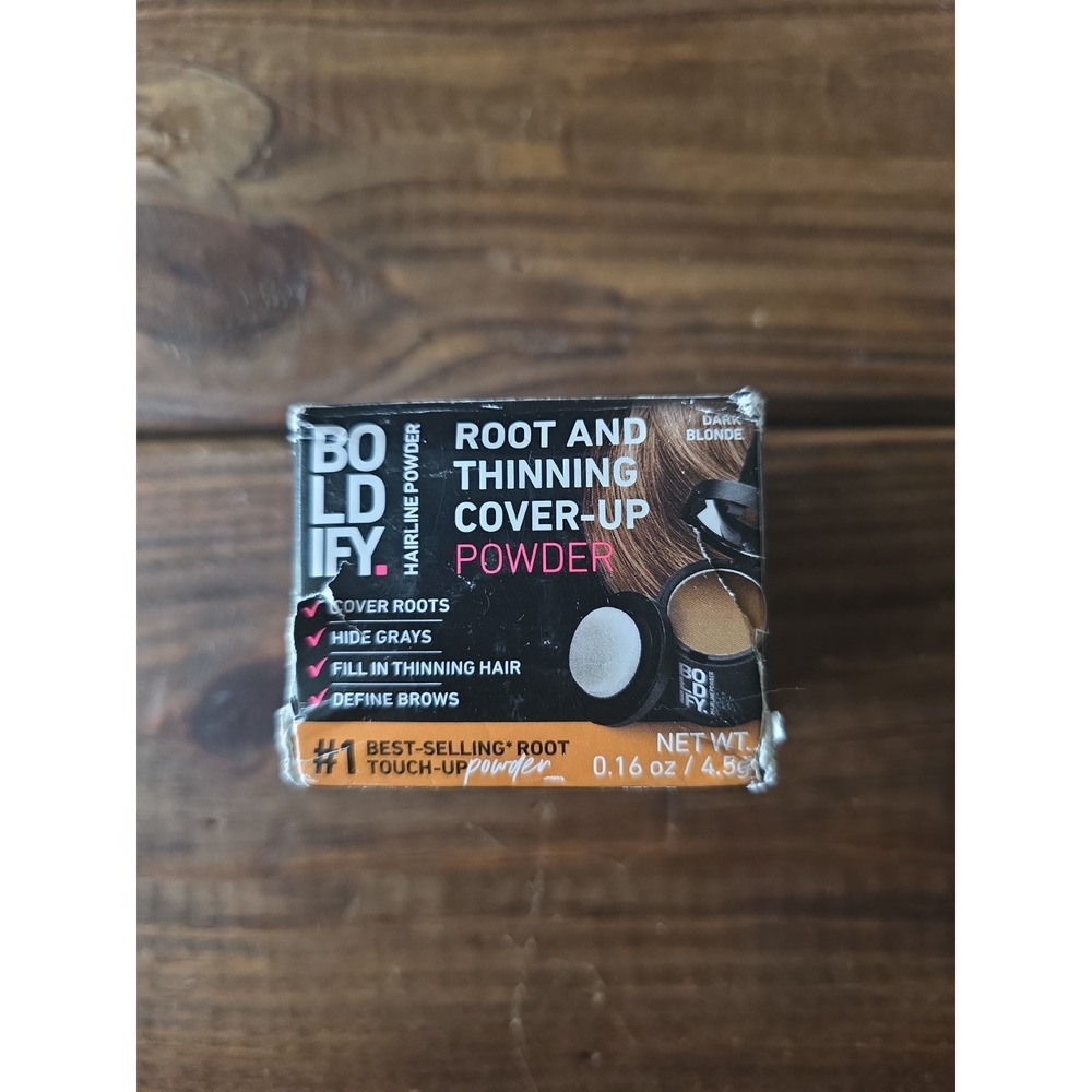 Boldify Root and Thinning Cover-Up Powder Dark Blonde 0.16oz Exp 07/2028